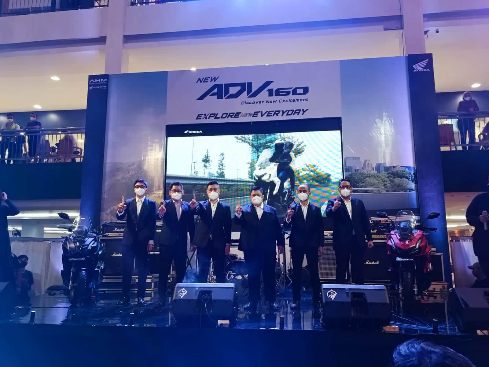  Meriah, Launching New Honda ADV 160 Mengguncang Bengkulu