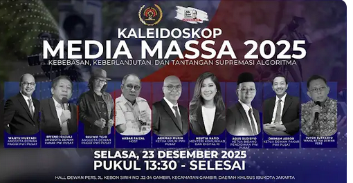 Catatan Diskusi Kaleidoskop Media Massa 2025 - Negara, Media Massa dan Ancaman Kualitas Manusia
