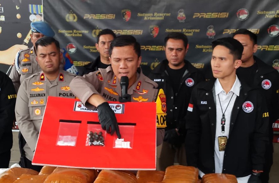Modus Baru Peredaran Sabu Gunakan Cangkang Tutut