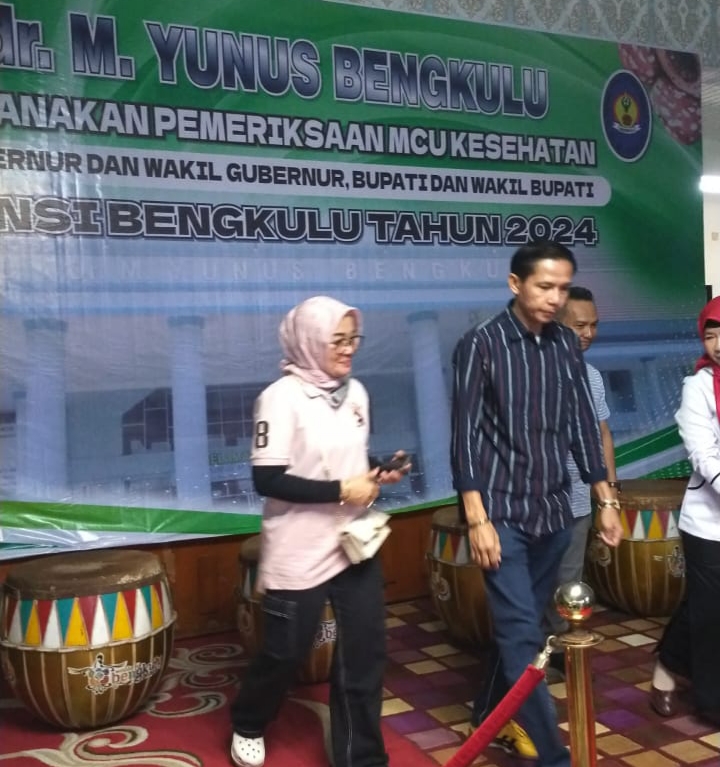 Paslon Gusril-Hamid Jalani Rikkes Perdana se-Provinsi Bengkulu di RSMY Bengkulu