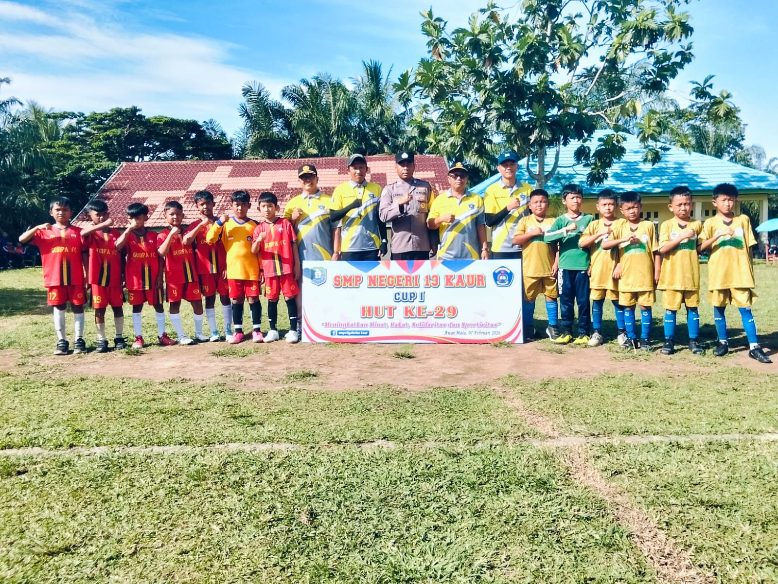 SMPN 13 Gelar Turnamen Futsal Putra dan Voli Ball Mini Putri Dalam Rangka HUT ke-29
