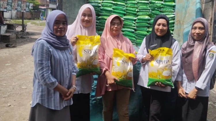 Dinas Kopurindag Kaur Pengawasan Pendistribusian Beras SPHP