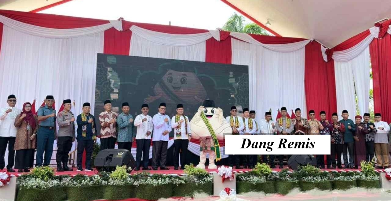 Dang Remis Jadi Maskot MTQ XXXVII Bengkulu Resmi Diluncurkan