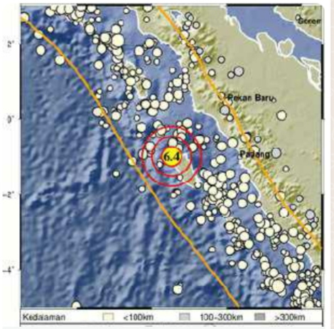BREAKING NEWS: Gempa M 6,4 Guncang Mentawai Sumbar, Waspadai Susulan