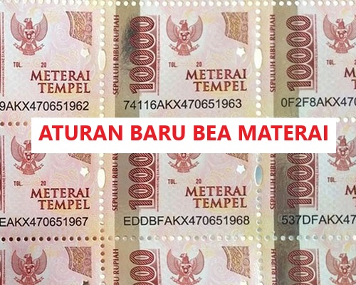 Aturan Baru Bea Meterai, Rakyat Indonesia Wajib Tau, Mulai Berlaku November 2024