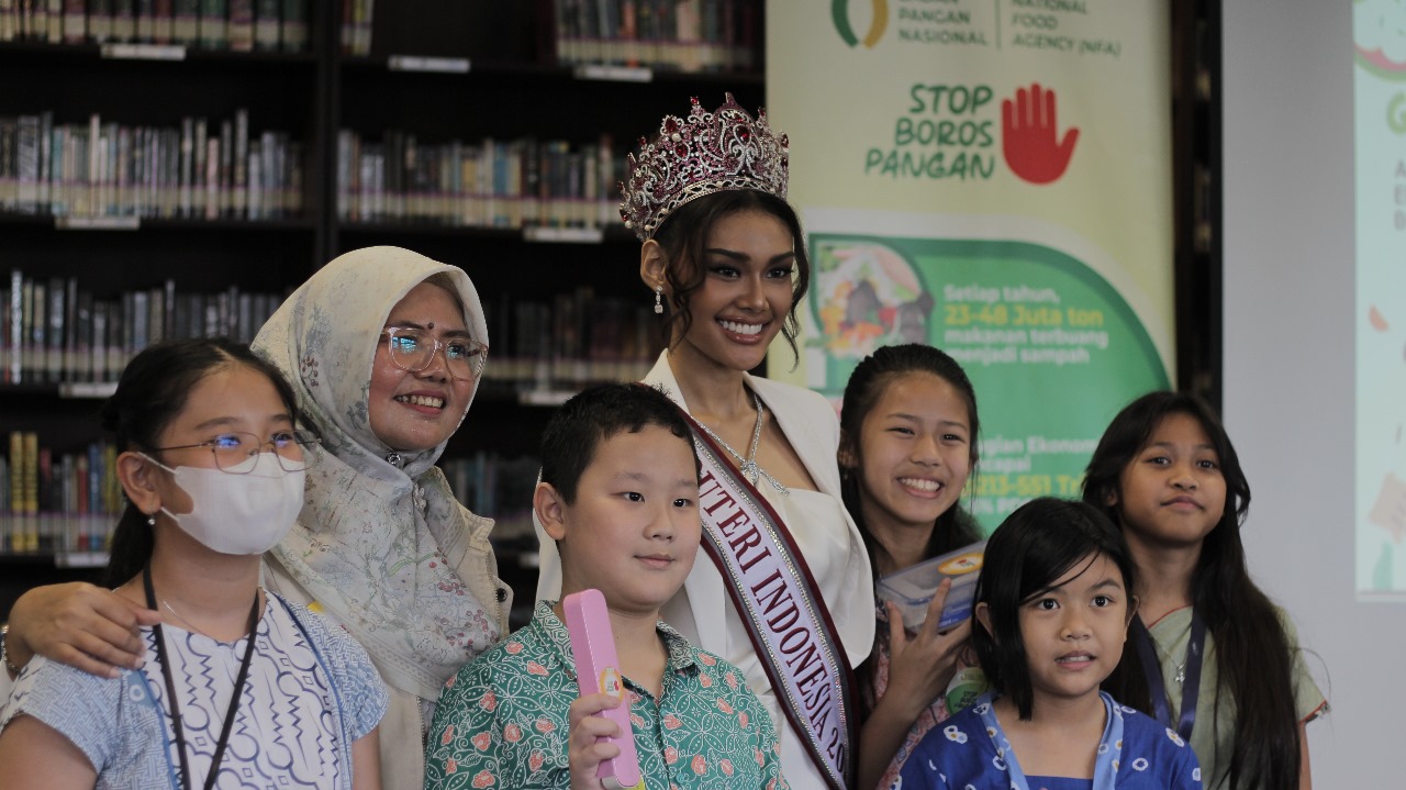 Puteri Indonesia 2024 dan BINUS SCHOOL Serpong Kampanyekan No Food Waste