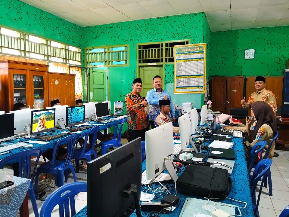 Pelaksanaan TKA MTs Negeri 5 Kaur Berjalan Lancar dan Sukses