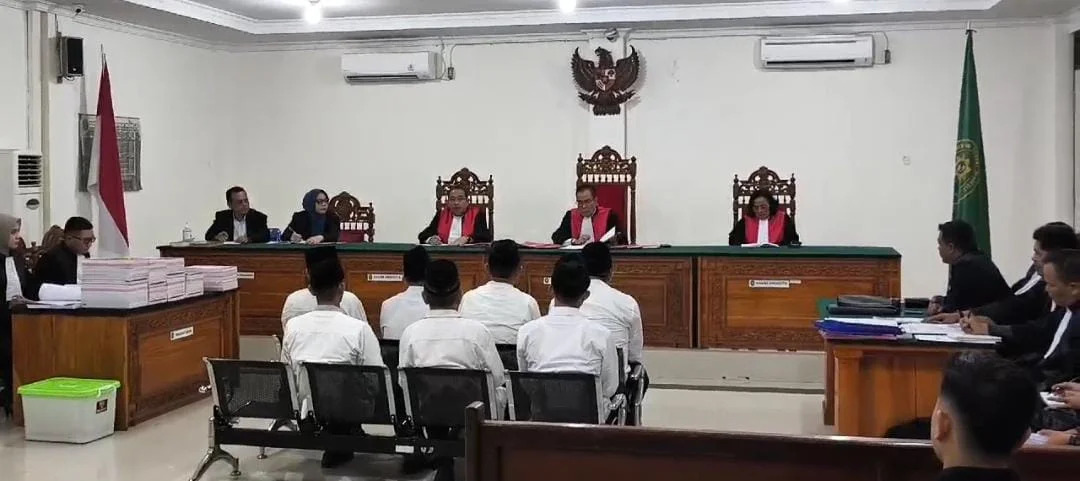 7 Terdakwa Korupsi Pembangunan Pasar Inpres Kaur Mulai Disidang di PN Tipikor Bengkulu