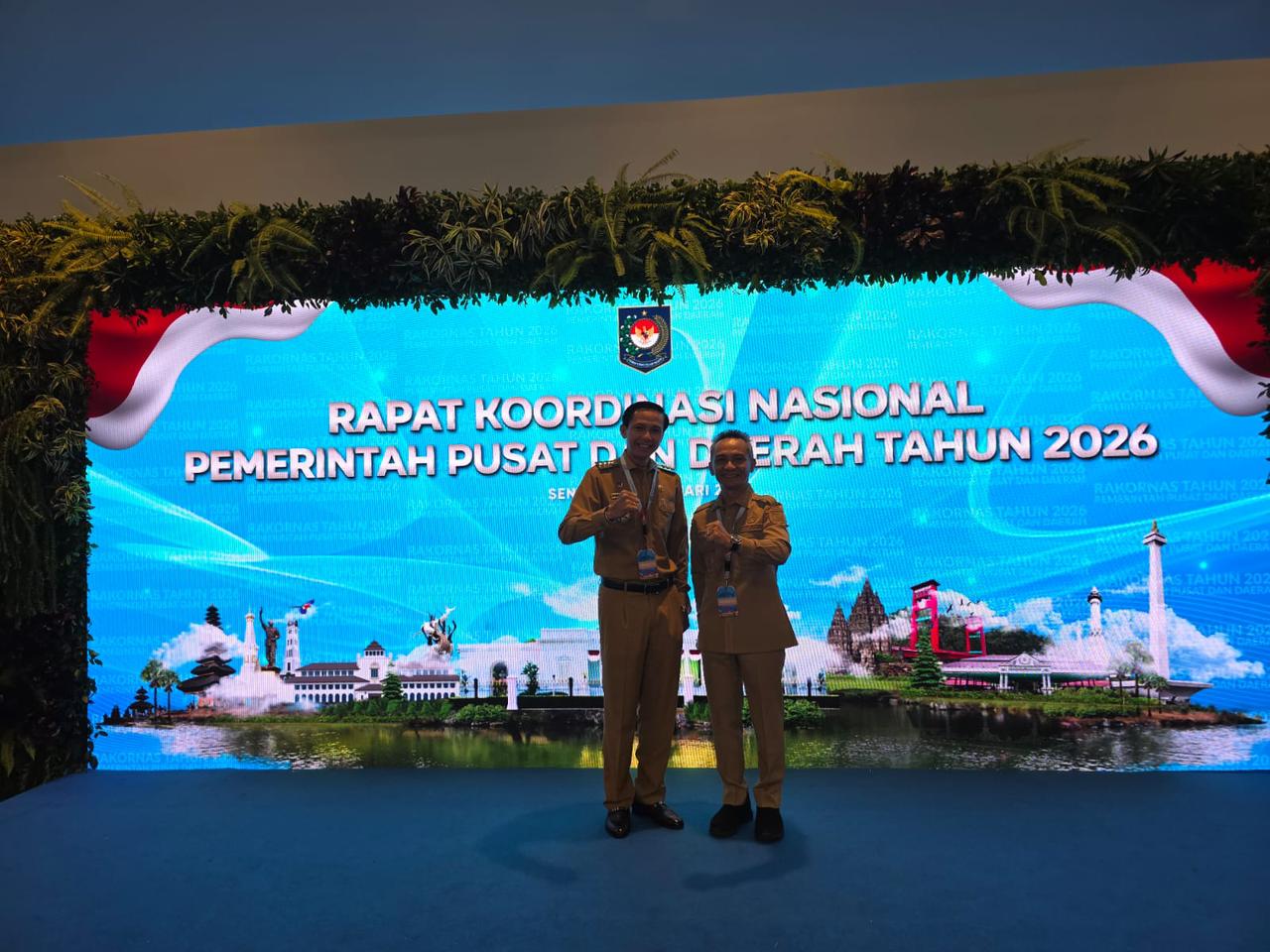 Bupati Kabupaten Kaur dan Wabup Kompak Hadir di Rakornas Pemerintah Pusat dan Pemda