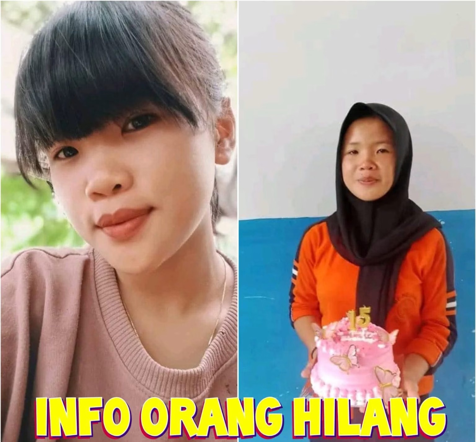 Pergi dengan 3 Pria, Siswa Kelas VII SMP Dilaporkan Hilang Oleh Keluarganya