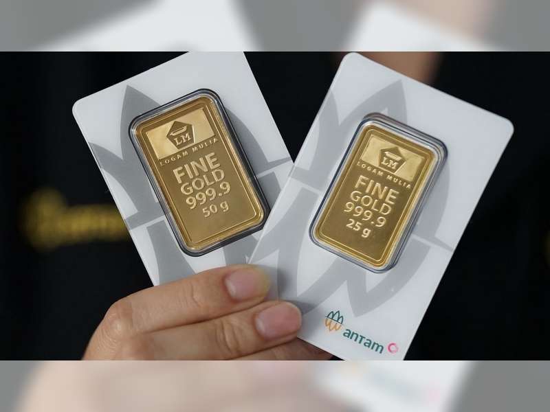 Harga emas Antam terbaru naik Rp102.000, jadi Rp2,946 juta per gram