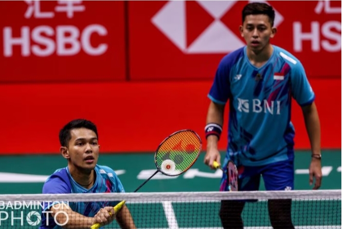 Ganda Putra Indonesia Fajar/Rian Tampil Sempurna di BWF World Tour Finals 2022
