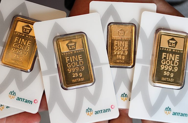 Balik Melejit, Harga Emas Antam Kini Dipatok Rp 2.616 Juta