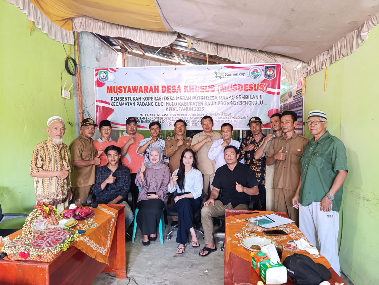 Desa Manau IX 2 Bentuk Bentuk Kopdes Merah Putih, Berikut Nama Pengurusnya