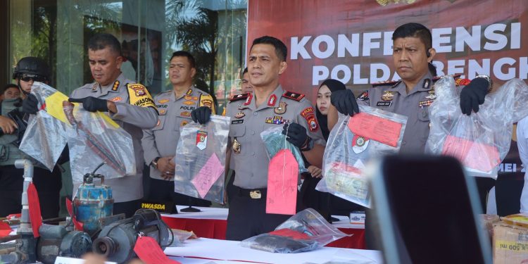 Polda Bengkulu Ungkap Ratusan Kasus Curat, Curas dan Curanmor
