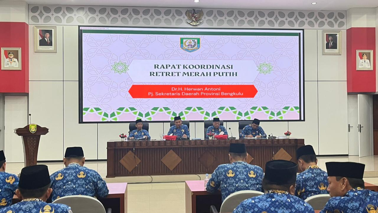 Pemprov Bengkulu Matangkan Retret Merah Putih 