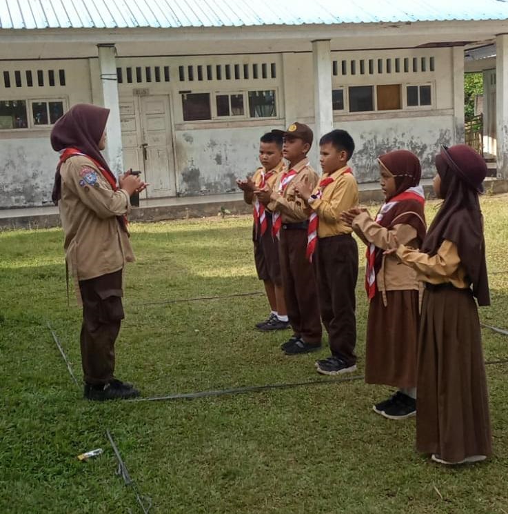 Pramuka SDN 90 Kaur Kembali Aktif