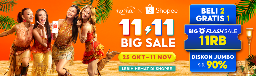 Tu wa ga pat! Yuk, Simak 5 Tips Nikmati Keseruan Shopee 11.11 Big Sale 