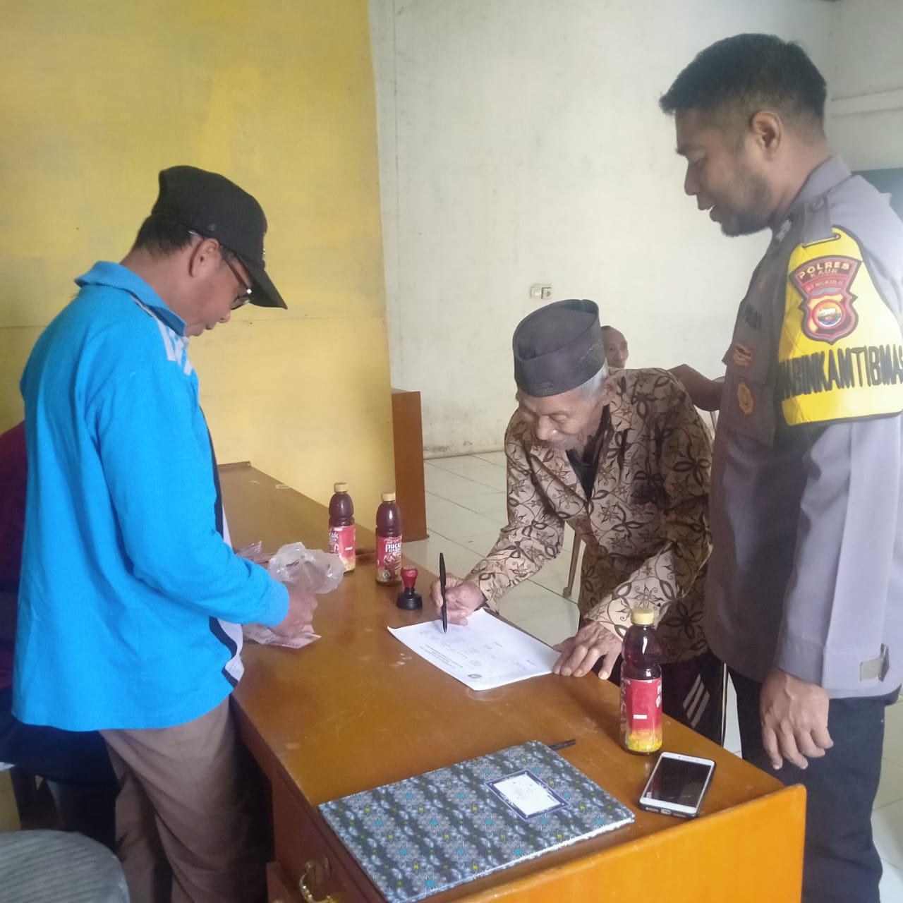 Pemdes Karang Dapo Realisasikan BLT DD Tahap II Tahun 2024