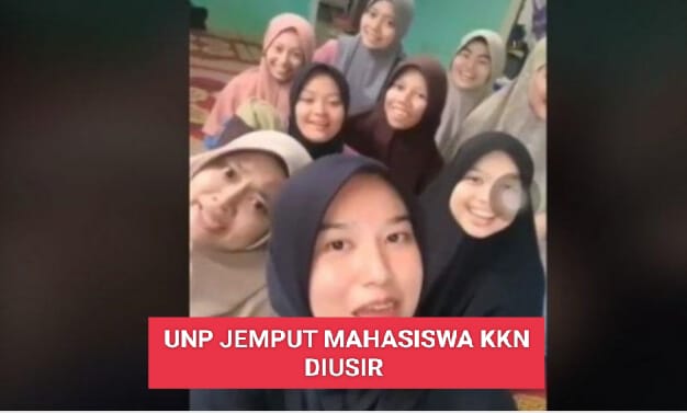 Viral di Medsos, Kampus UNP Tarik Mahasiswa KKN Diusir, Warganet: Potret Anak Zaman Sekarang