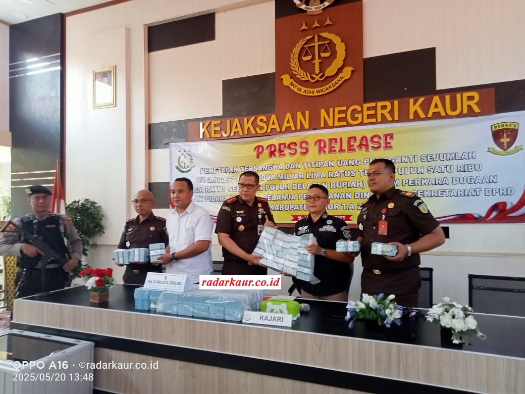 Modus Perusahaan Travel Fiktif, 4 Pejabat DPRD Kaur Rugikan Negara Rp11 Miliar