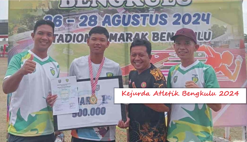 Kejurda Atletik Bengkulu 2024, Kaur Bawa Pulang 2 Medali