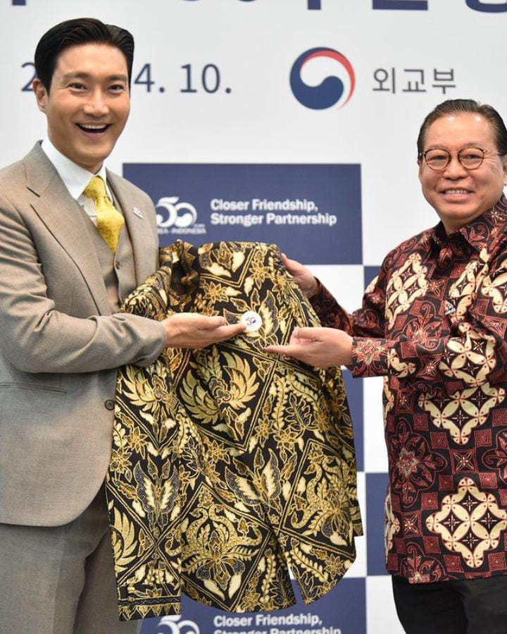 Choi Siwon Dilantik Menjadi Duta Hubungan Diplomatik Korea Selatan Indonesia