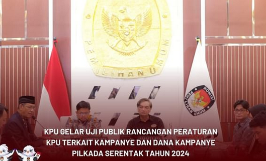 Kabar Terbaru dari KPU, Cakada 2024 Wajib Paham, Simak Bunyi Rancangan PKPU!