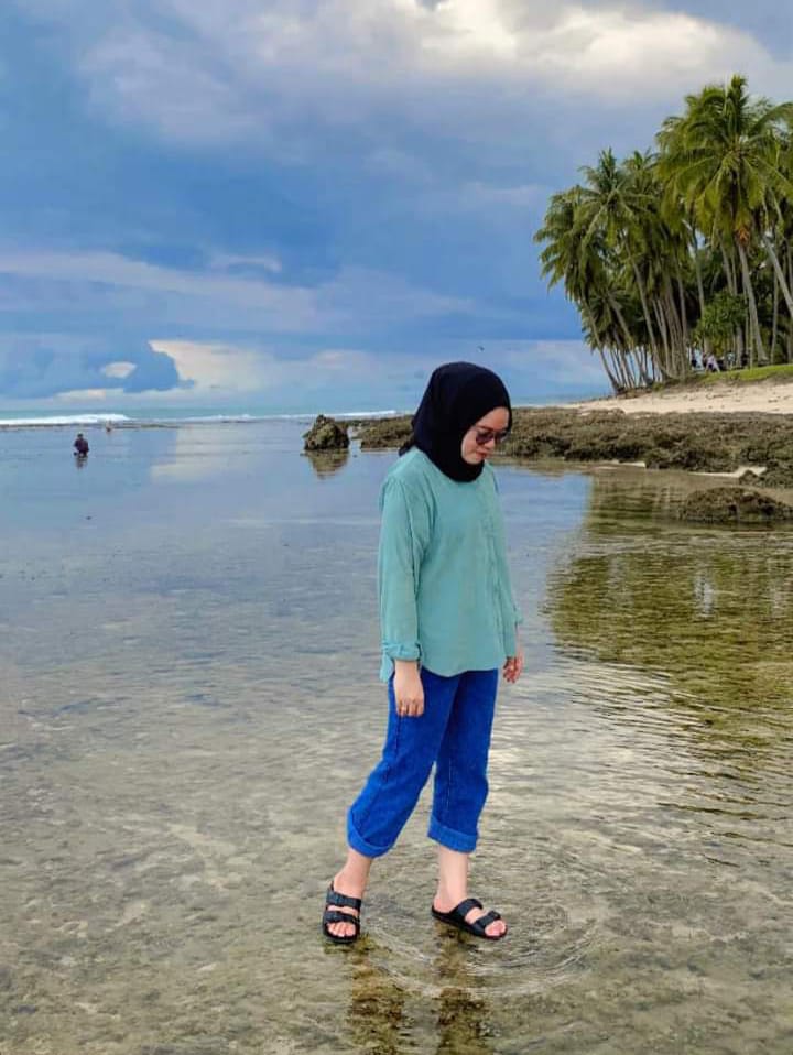 Air Langkap Beach, Wisata Pantai Karang Sebening Kaca di Kaur Bengkulu, Kaya Spot Instagramable!