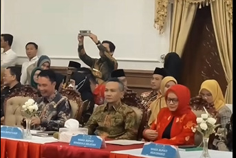 Wabup Kaur Abdul Hamid Ikuti Rapat Tingkat Pimpinan Pengendalian Inflasi jelang Idul Fitri 1446 H