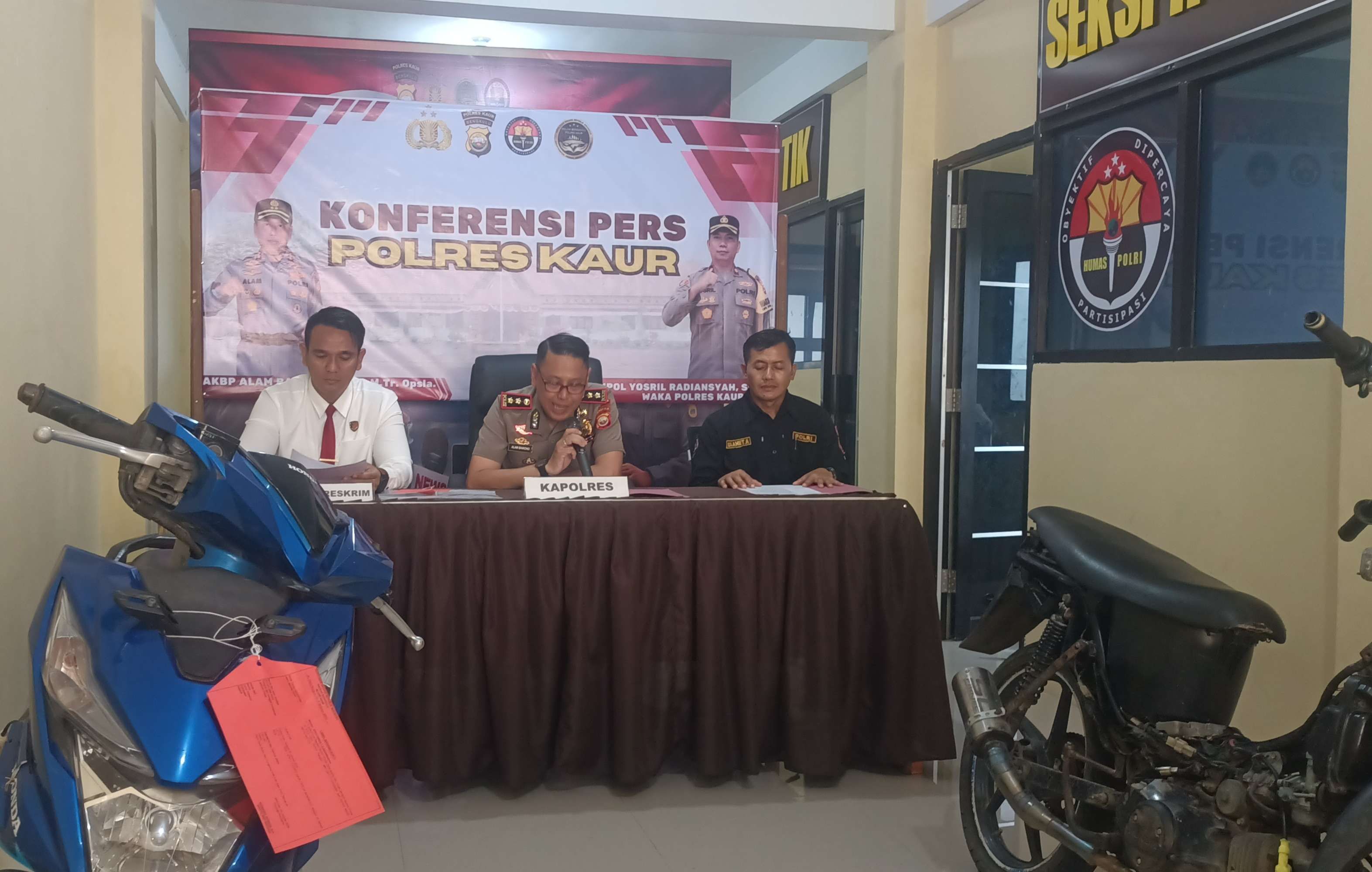 Kapolres Kaur Tegaskan Tindak Tegas Peredaran Narkoba