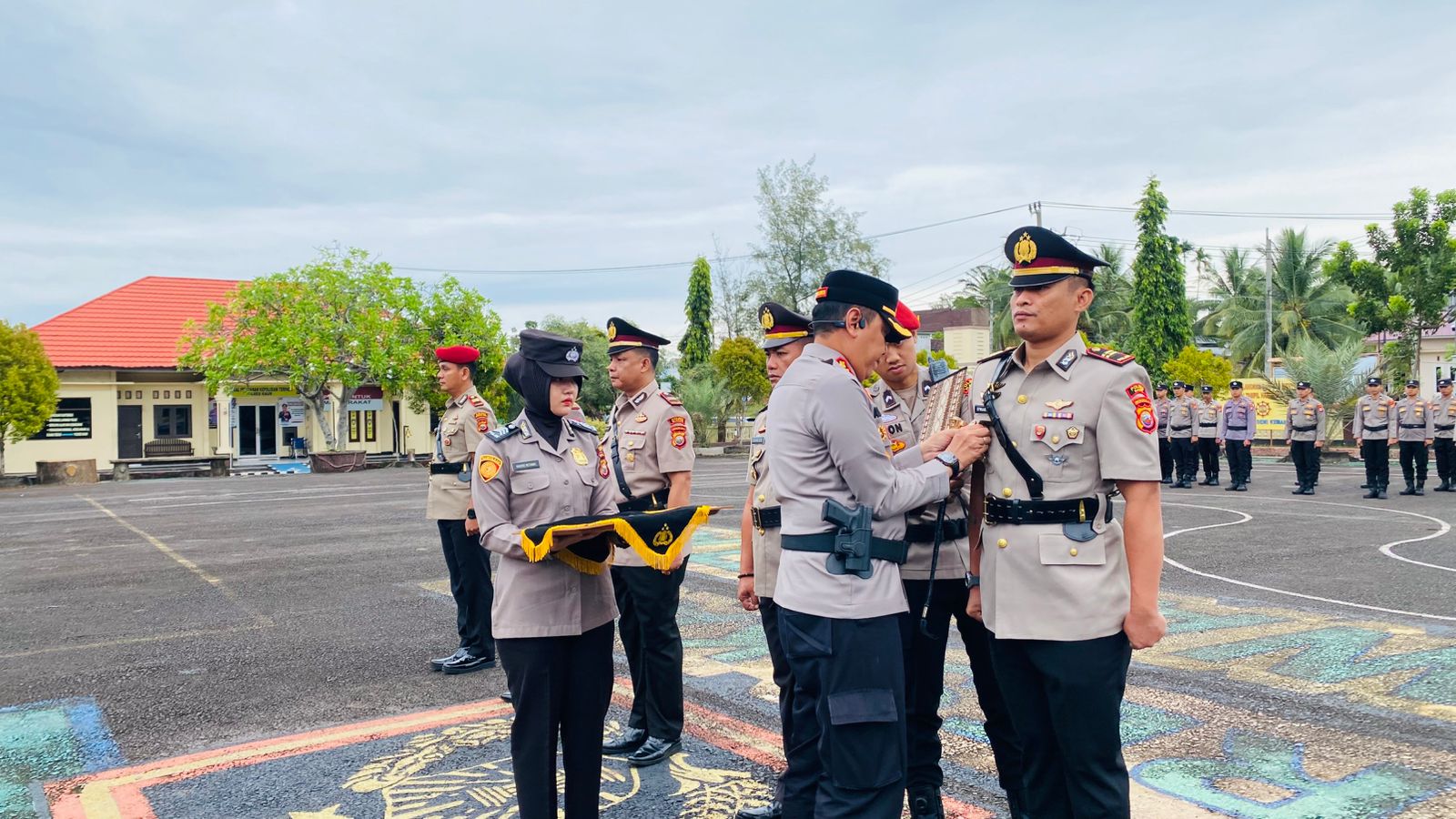 Kapolres Kaur Pimpin Sertijab 3 Pejabat