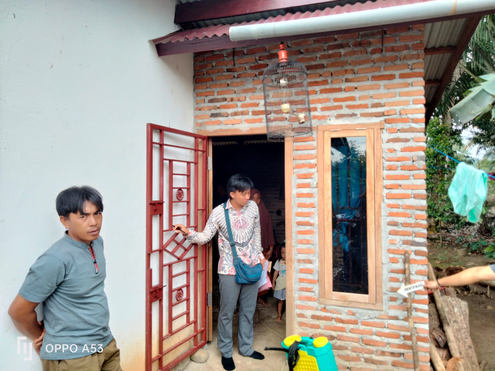 Polisi Langsung Cek TKP Pencurian di Talang Marap Setelah Kejadian