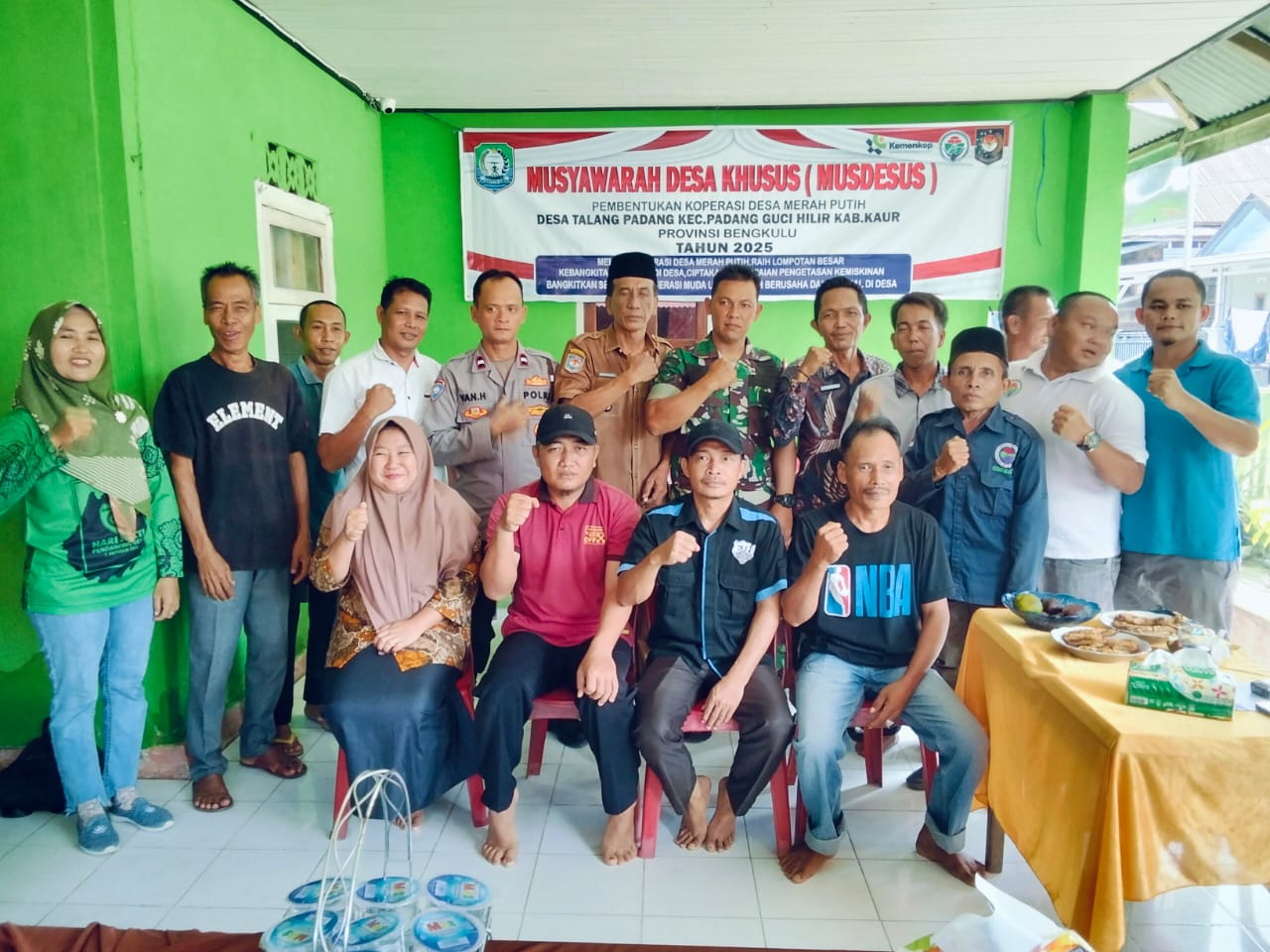 Talang Padang Tuntas Bentuk Kopdes Merah Putih