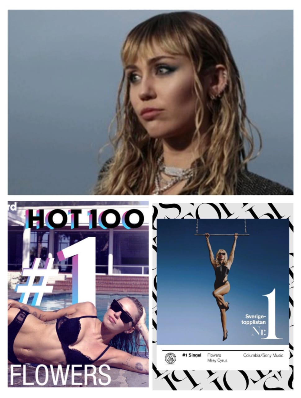 Fakta Lagu 'Flowers' Milik Miley Cyrus , Setelah Sukses diposisi Pertama Billboard Hot 100