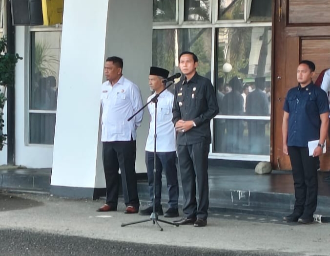 Pemkab Kaur gelar Apel Gabungan ASN dan Halal Bihalal