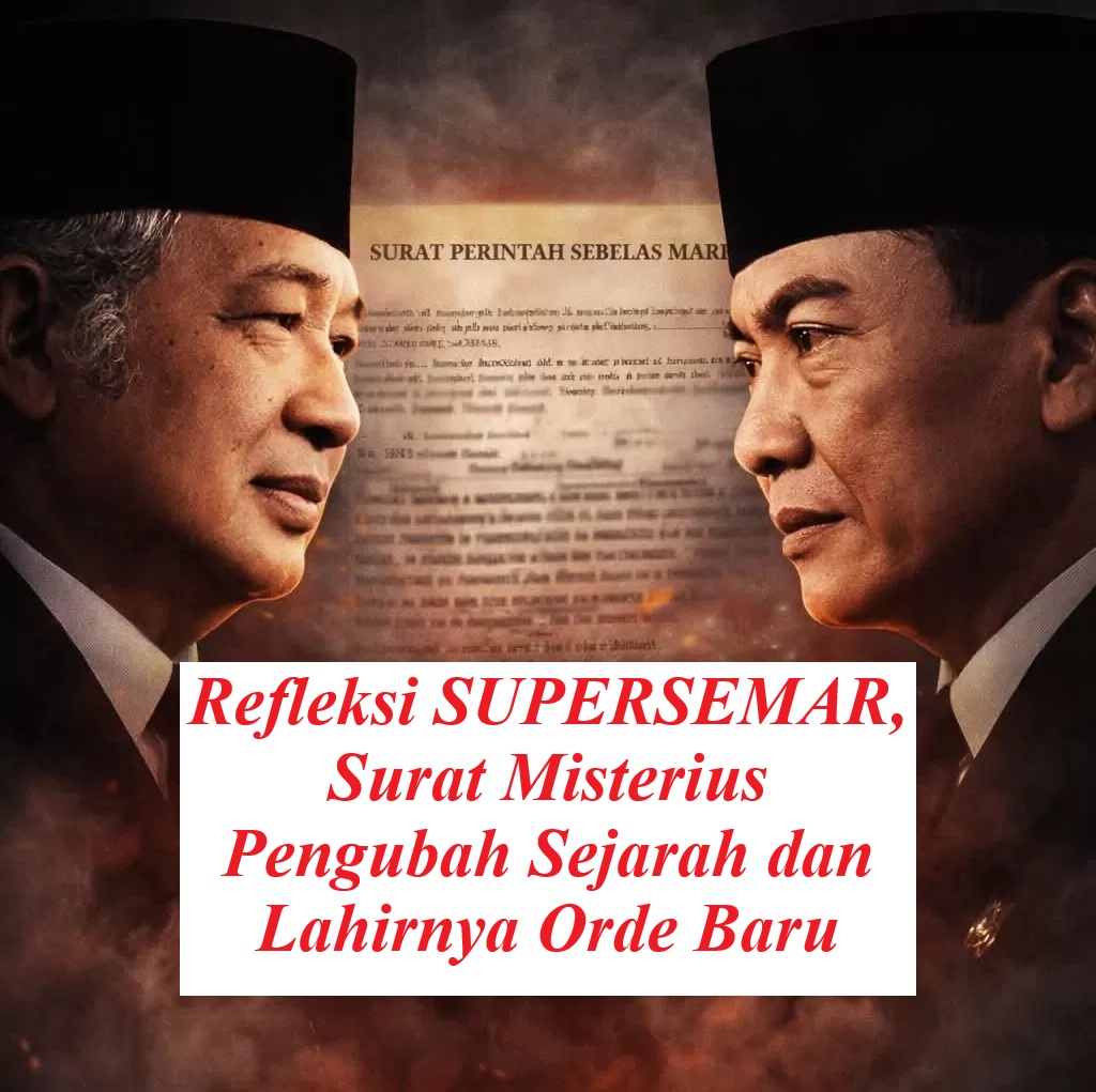 Refleksi SUPERSEMAR, Surat Misterius Pengubah Sejarah dan Lahirnya Orde Baru 