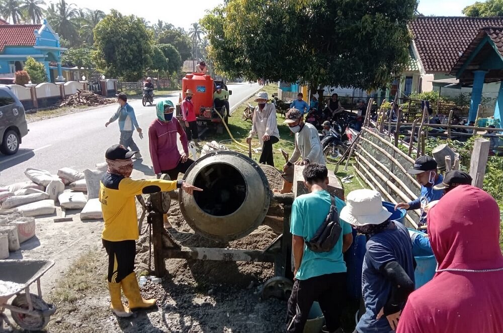 Dibantu Gubernur Bengkulu, Progres Masjid Mentiring 35%