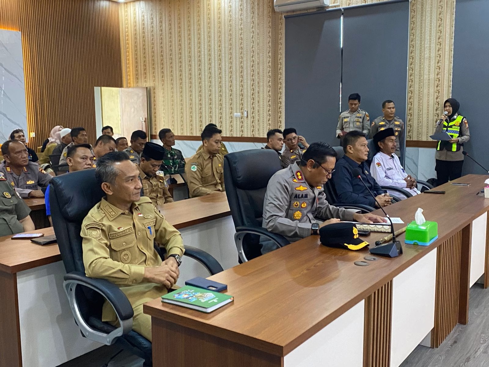 Rakor Lintas Sektor dengan Kapolri, Wabup Abdul Hamid : Kita Optimal Kesiapan Hadapi Perayaan Idul Fitri 1447 