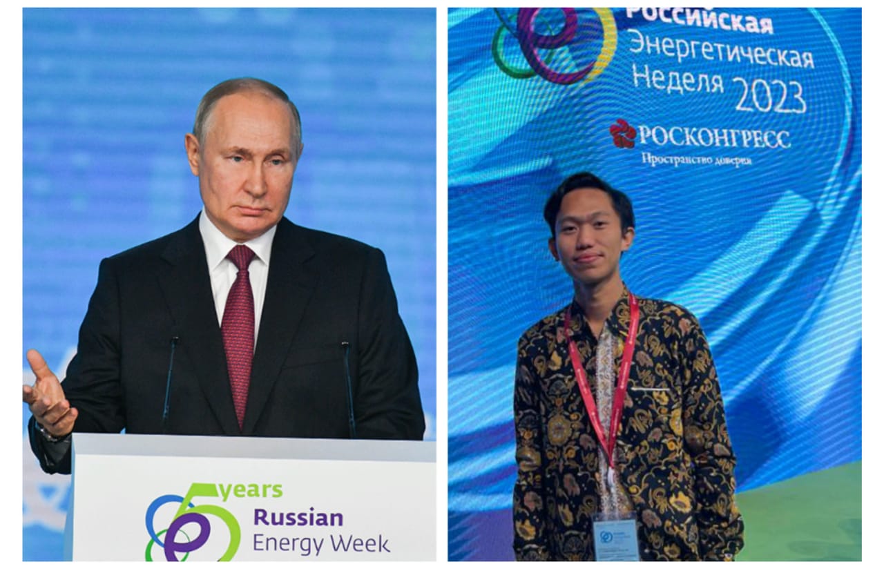 Pekan Energi Rusia Diikuti 4.000 Peserta dari 60 Negara, Mahasiswa Indonesia asal Kaur ikut Terlibat