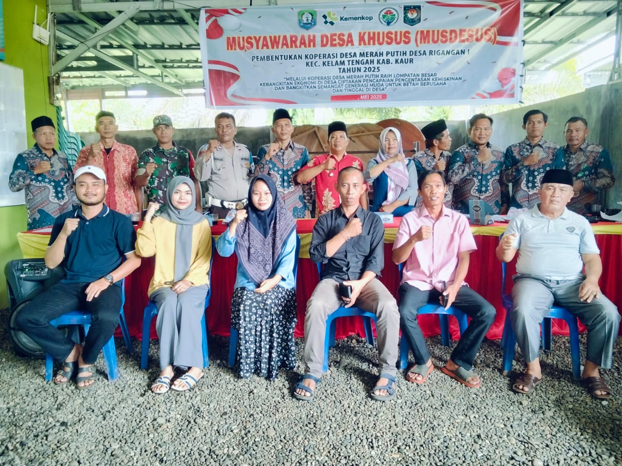 Kopdes Merah Putih Rigangan I Terbentuk, Pengurus Siap Bangkitkan Usaha Desa