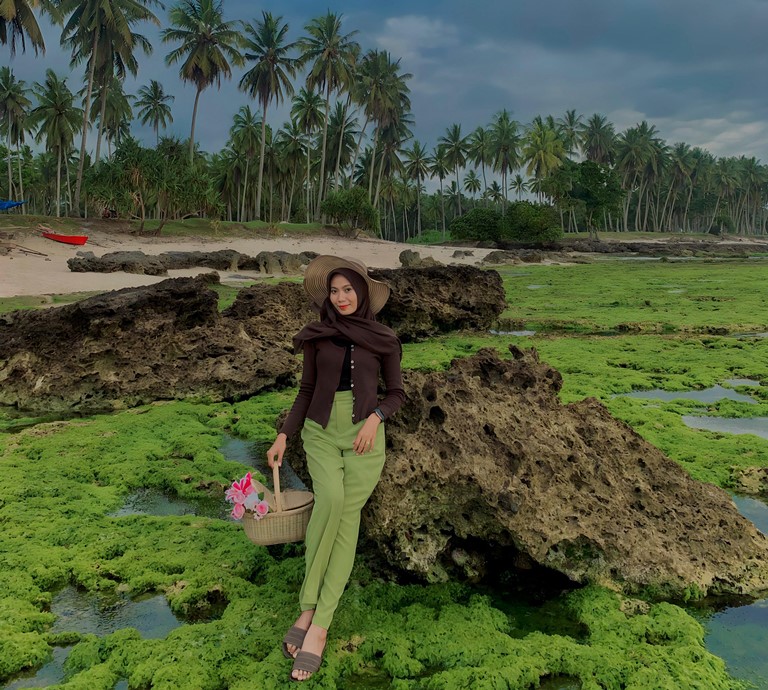 Pantai Air Langkap Kaur Bengkulu, Objek Wisata Terfavorit dengan 5 Spot Poto Instagramable dan Snap Video