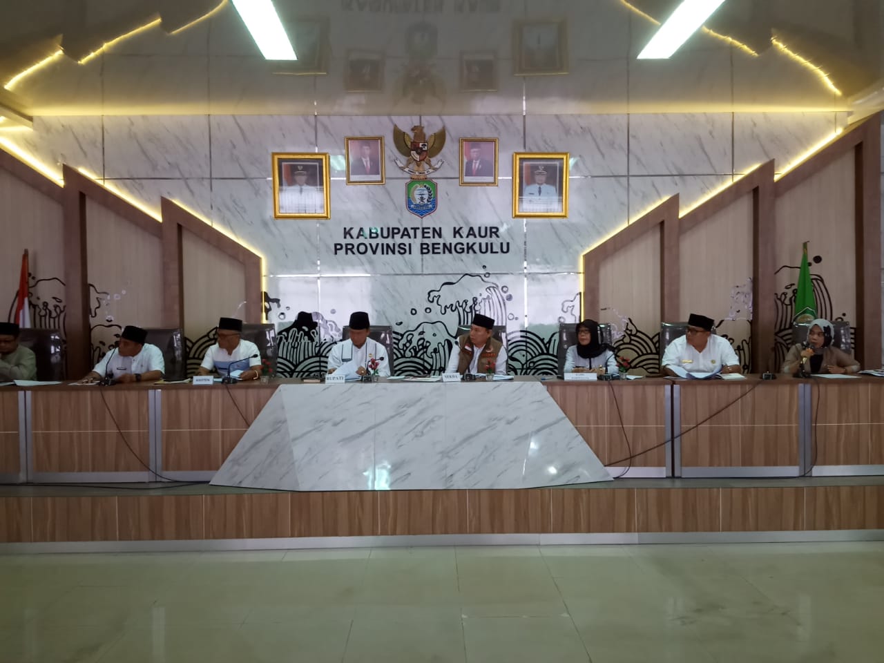 In preparation for the 2023 Nusantara Event Kharisma Octopus Festival, Kaur Regency Government Meeting