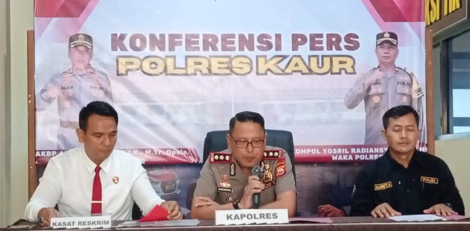 Ungkap Curanmor, Satreskrim Polres Kaur Ringkus 2 Pelaku dan Amankan 2 Unit Sepeda Motor