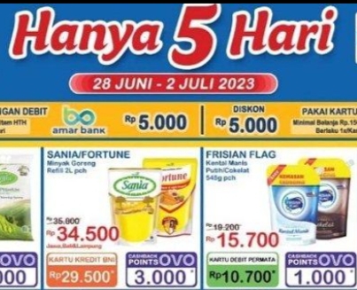 Katalog Promo Harga Indomaret 30 Juni - 4 Juli, Promo Libur Panjang 5 , Jangan Kehabisan