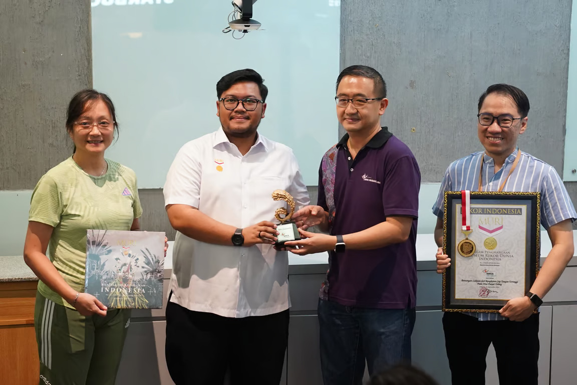 BINUS Kemanggisan Rayakan Hari Olahraga Nasional dengan Rekor MURI