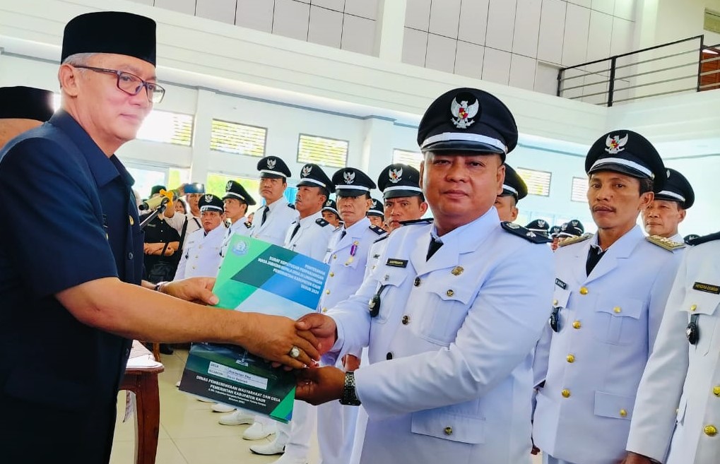 191 Kepala Desa di Kaur Resmi Menjabat 8 Tahun, Ini Harapan Bupati Lismidianto