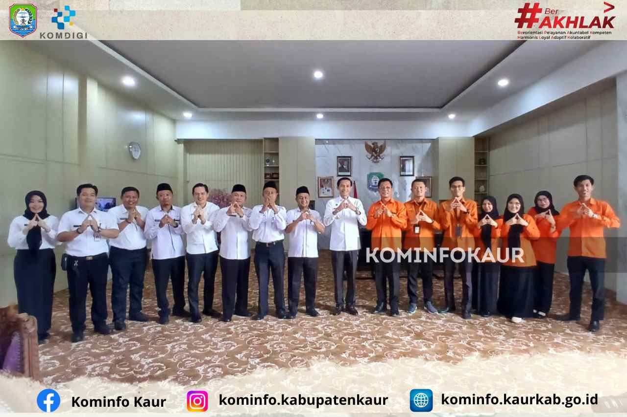 BPS Kaur Audiensi dengan Bupati, Bahas Sensus Ekonomi 2026 dan Penguatan Desa Cantik