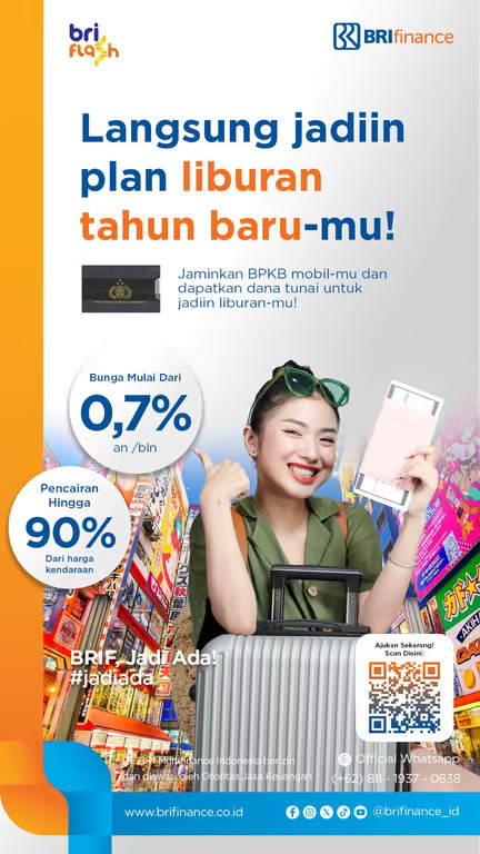 Awali Tahun dengan Promosi BRI Flash