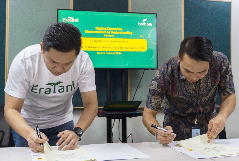 Kerjasama Eratani dan Bank BJB, Berikan Kemudahan KUR 2024 Hingga Rp100 Juta untuk Petani